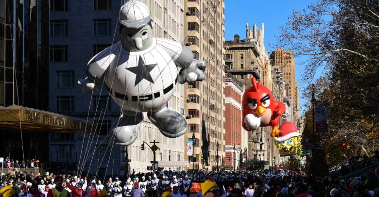 Balloons at the Macy's Thanksgiving Day Parade