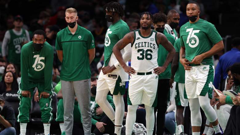 Marcus Smart and the Celtics Bench