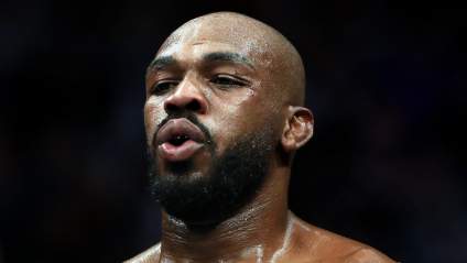 Jon Jones Served ‘Serious Humble Pie’ While Wrestling [WATCH]