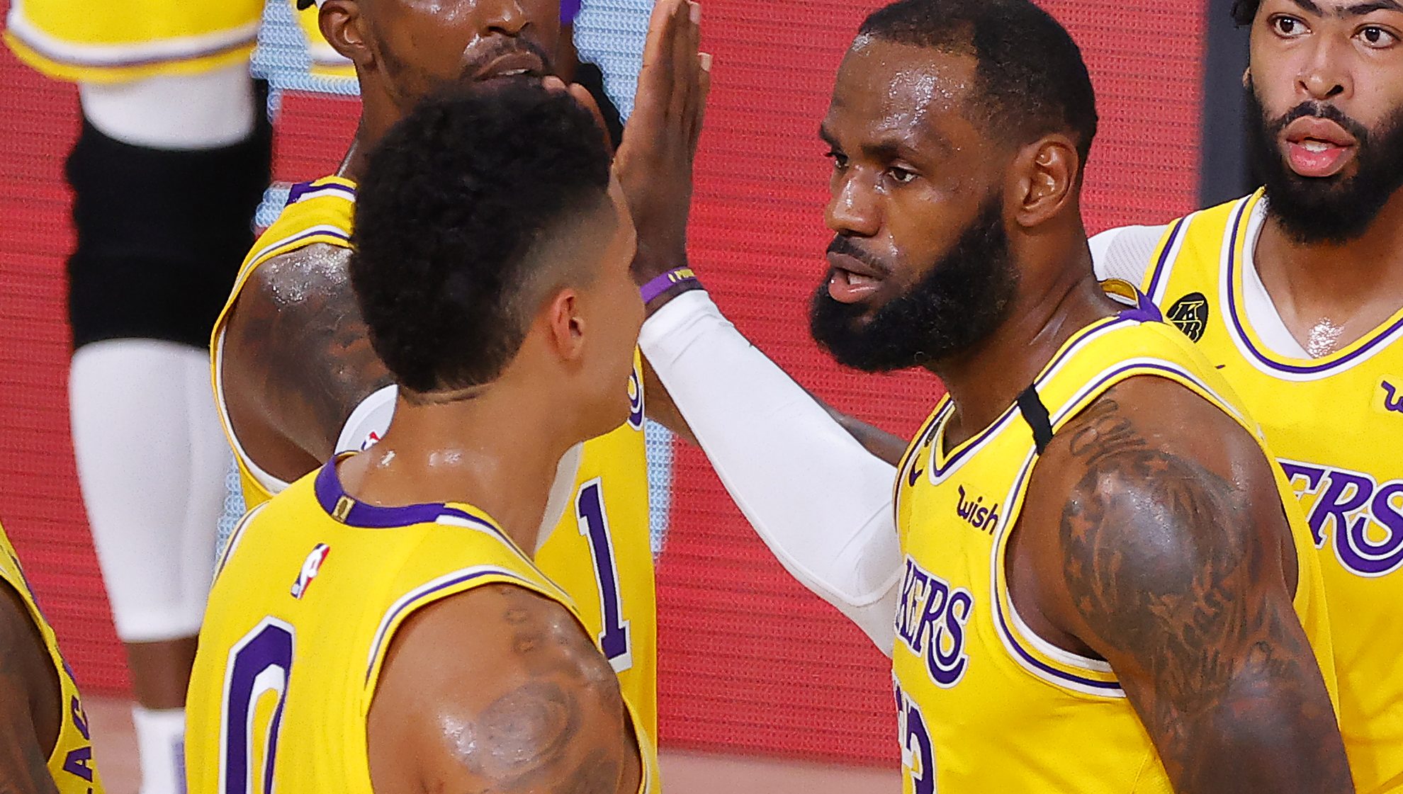 Lebron james and kuzma sale