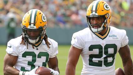 Packers’ Aaron Jones Had Strong Words for AJ Dillon After Injury