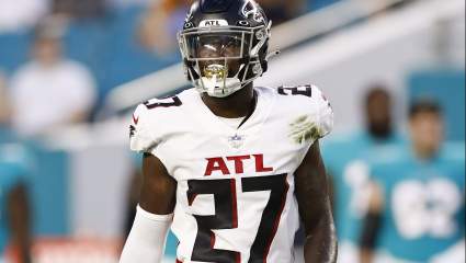 Falcons’ Rookie Forces Fumble on Cowboys Star Zeke Elliott [WATCH]