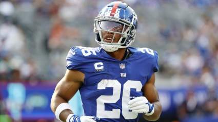 Giants’ Saquon Barkley’s Status in Jeopardy vs. Raiders