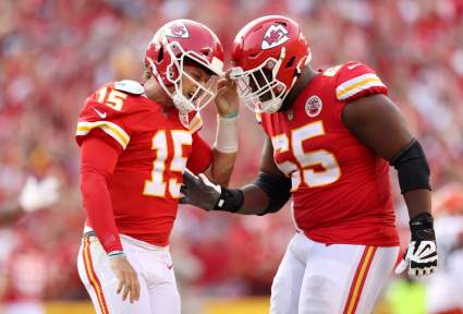 Patrick Mahomes Details Advice to Trey Smith After Personal Foul in Week 11