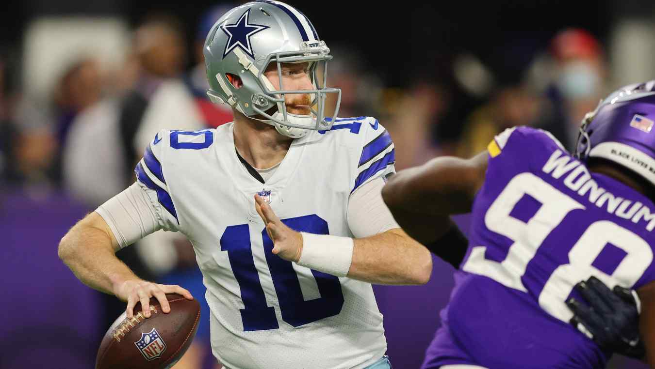 Cowboys' Cooper Rush, Amari Cooper Make NFL History on TD