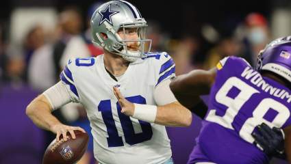 Cowboys QB Cooper Rush Sets Insane NFL Record in First Career Start
