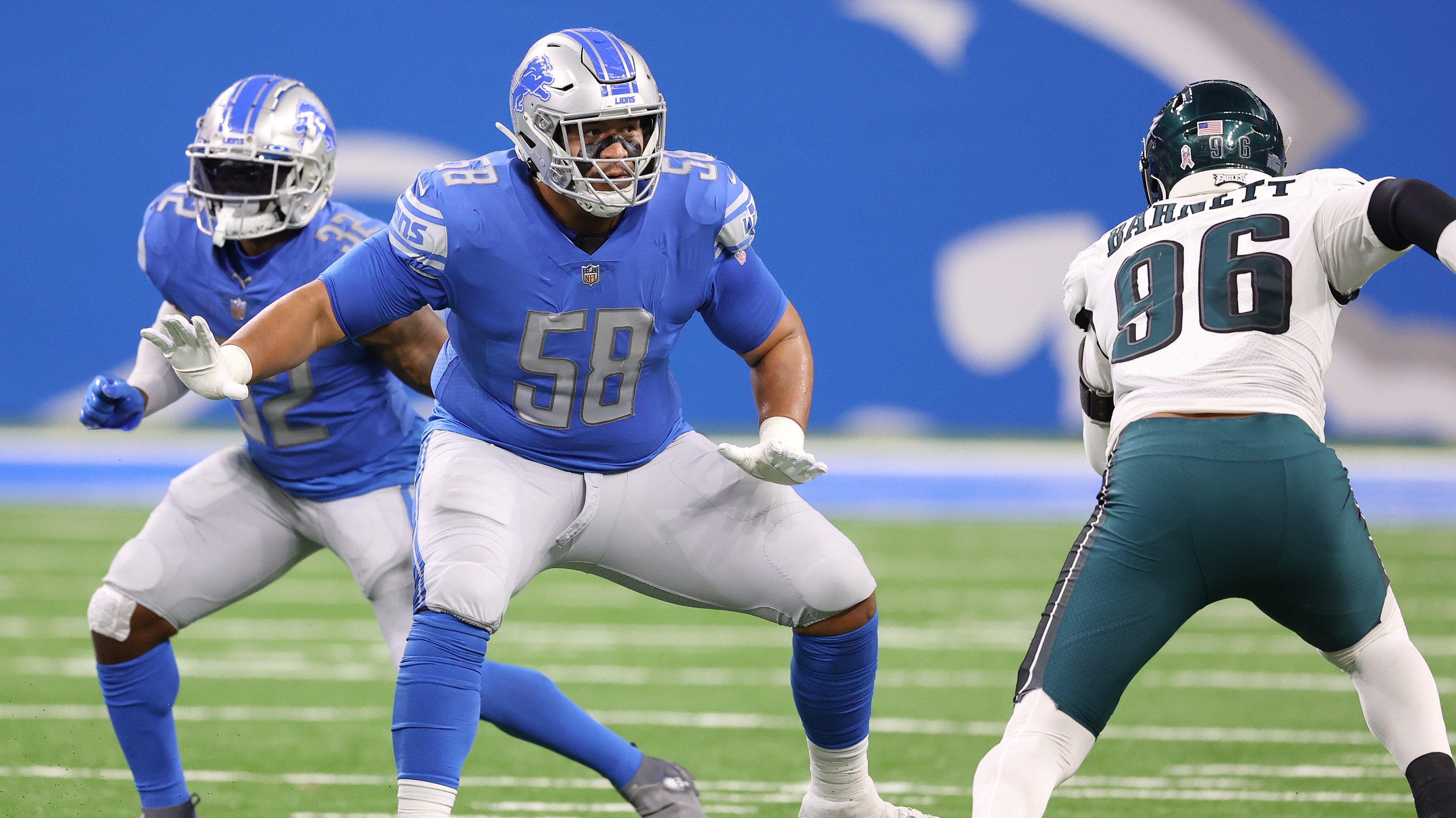 Detroit Lions OT Penei Sewell out to 'get my hands right' vs. Steelers