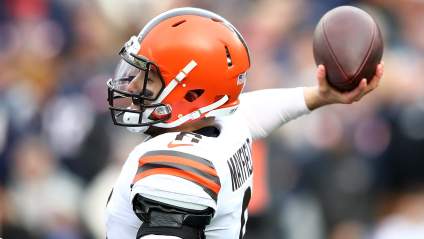 Browns QB Baker Mayfield Injured Against Patriots