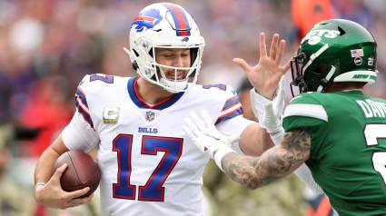 Twitter Flips Out Over Bills Not Pulling Josh Allen Until Late in Jets Blowout