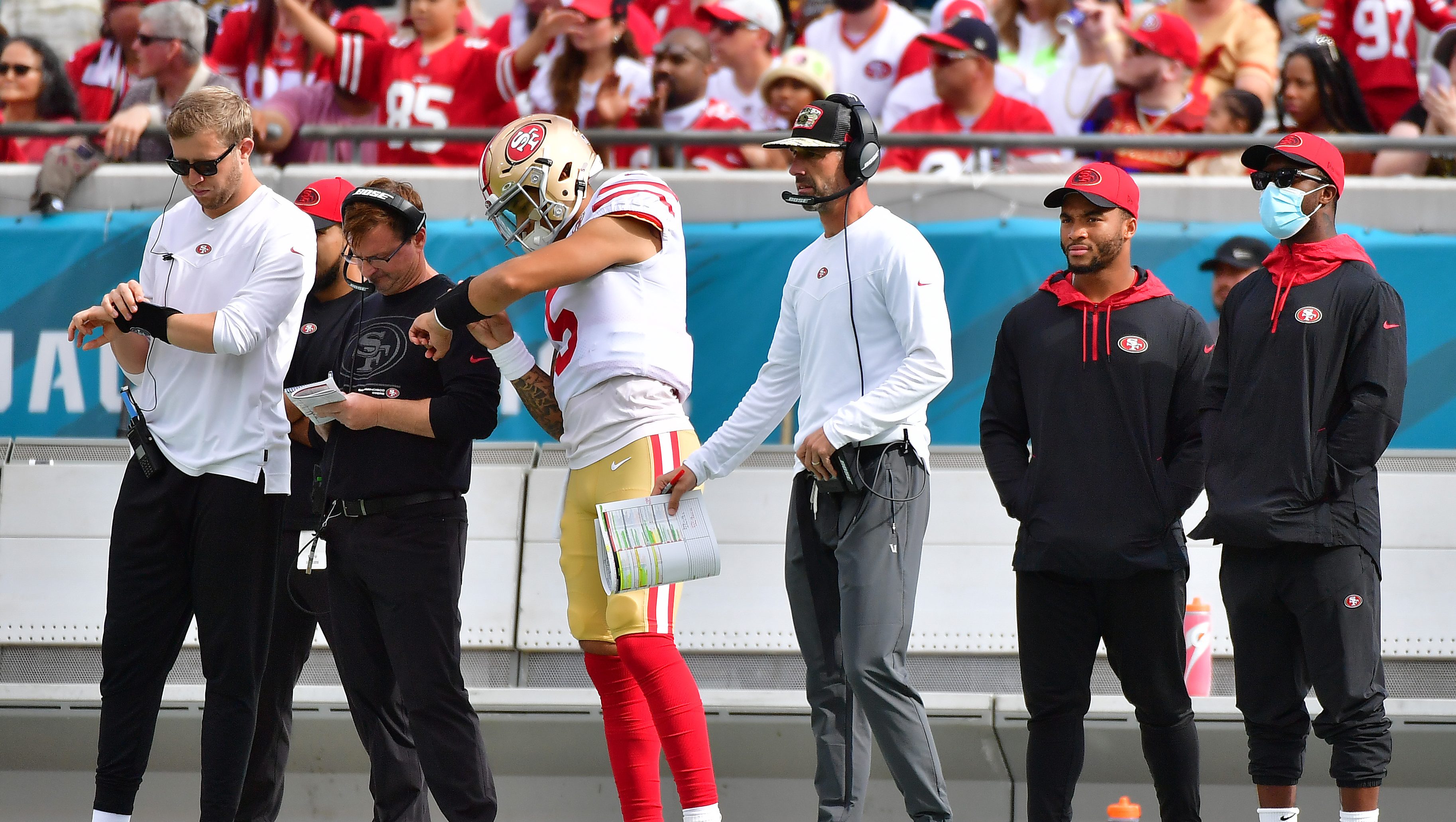 49ers HC Says Team Looked 'Real Close' at Taking Star WR