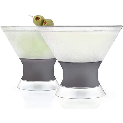 host freeze martini glasses