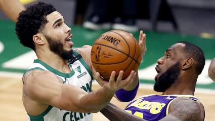 Celtics Star ‘Felt Like a Little Kid’ in Lakers Jersey