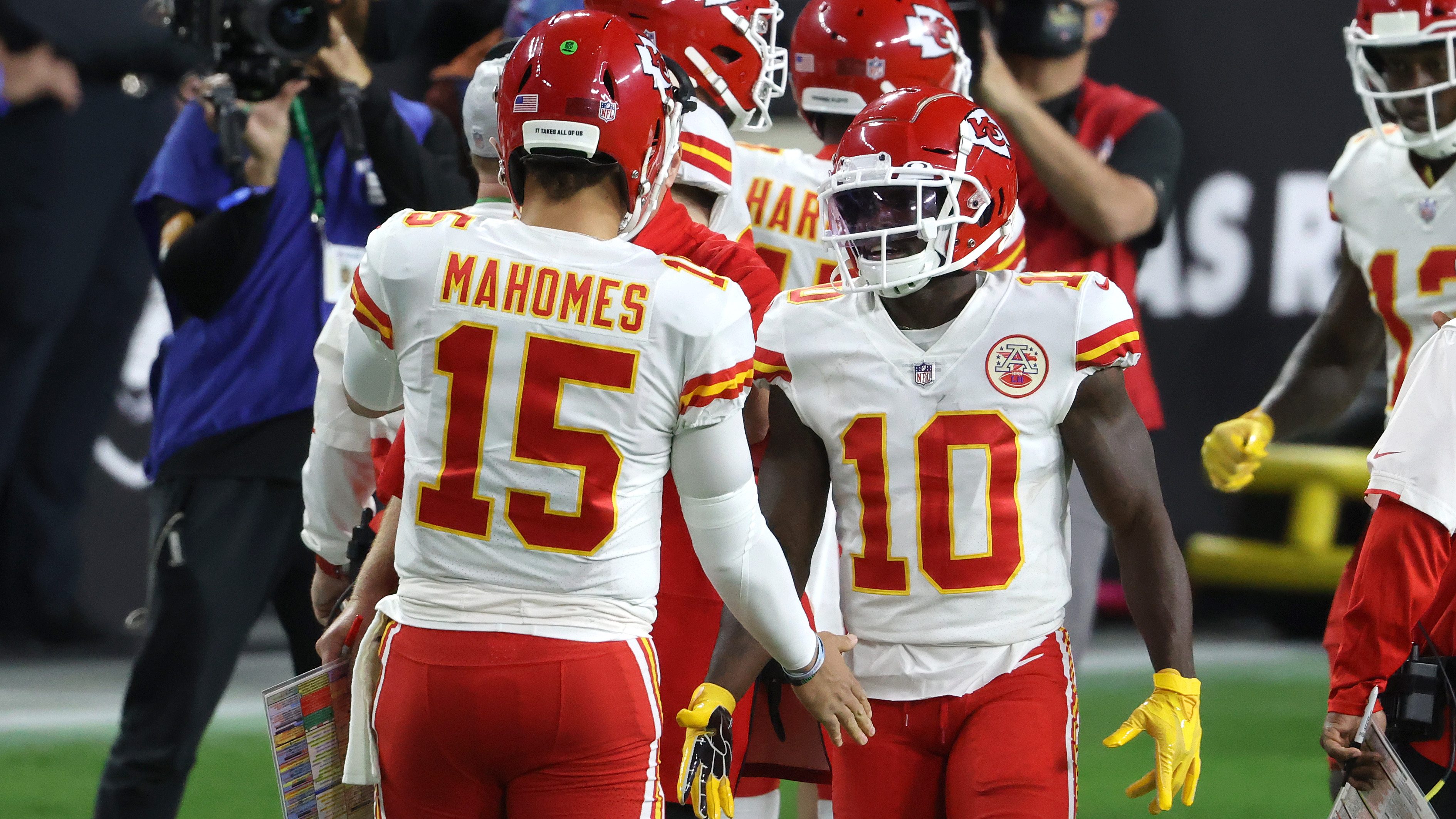 Patrick Mahomes, Tyreek Hill are NFL's next great offensive duo