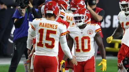 Chiefs’ Tyreek Hill Roasts Patrick Mahomes With Hilarious Tweet