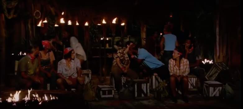 Live Tribal Council in "Survivor 41" episode 8.