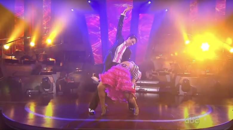 Ralph Macchio and Karina Smirnoff on season 12 of "Dancing with the Stars."