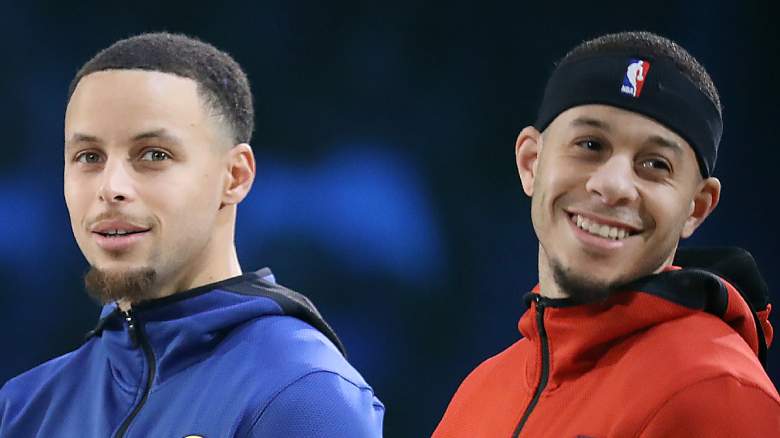 Stephen Curry & Seth Curry Warriors