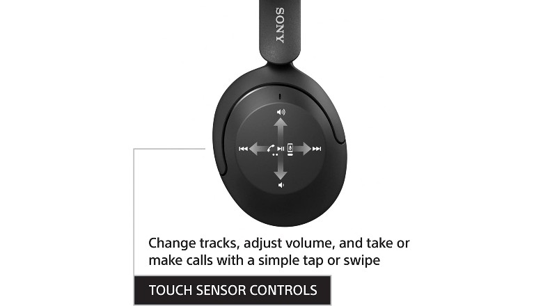 Sony WH-XB910N Touch Controls