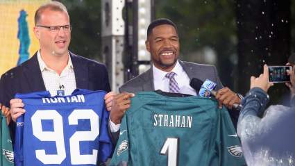 Giants Legend Michael Strahan Takes Shot at Eagles