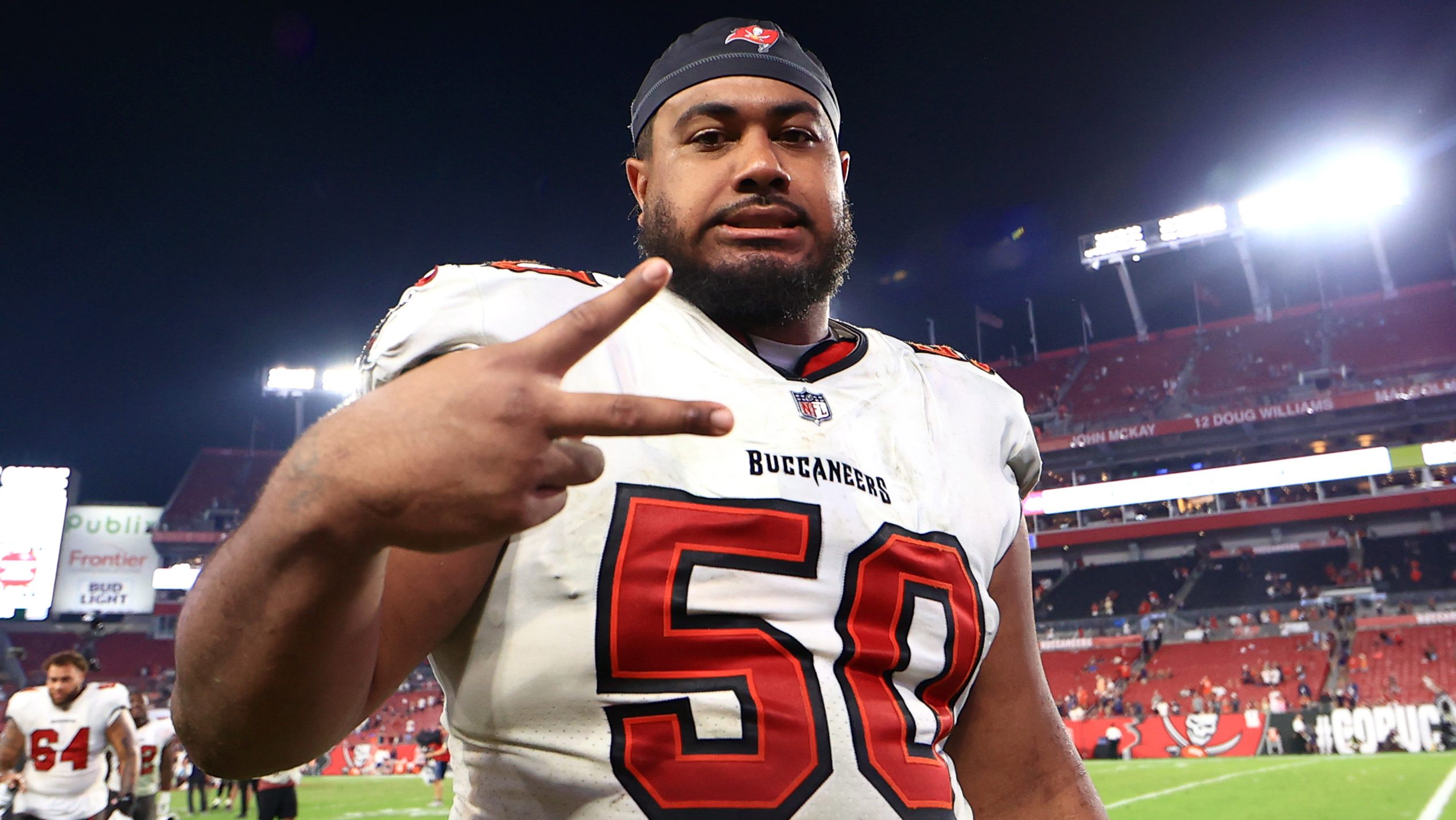 Bucs' Bruce Arians Reacts Bluntly To Vita Vea Losing Tooth