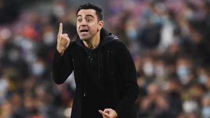 Xavi Clashes With Villarreal Coaches After Wild Barcelona Win
