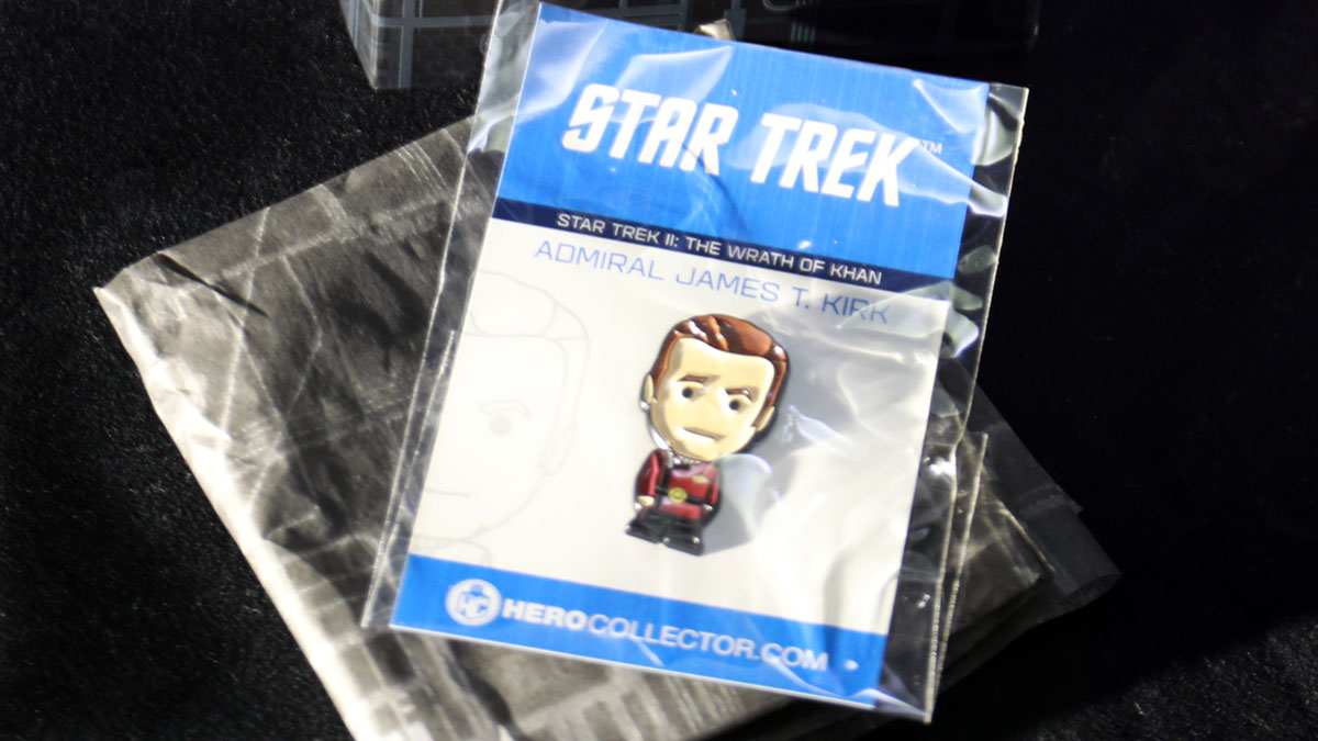 The Admiral Kirk collectible pin