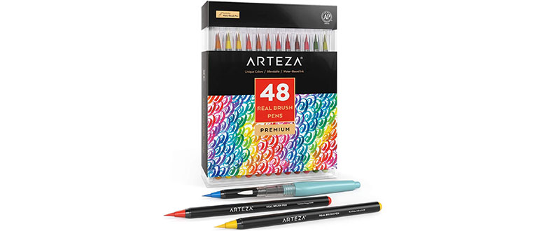 arteza brush pens