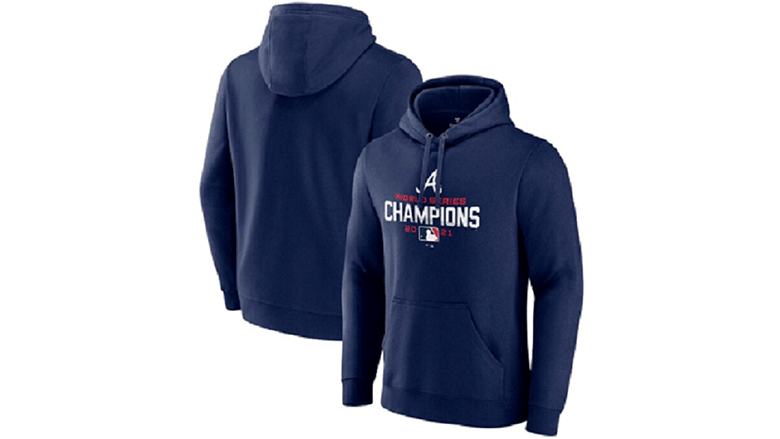 braves world series champions hoodies