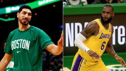 Lakers’ LeBron James Fires Back at Celtics Big Man After Twitter Attack