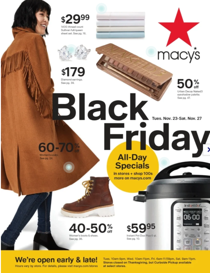 Macy's Black Friday 2021 Hours & Specials Near Me