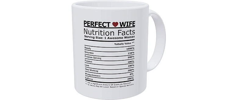 perfect wife mug