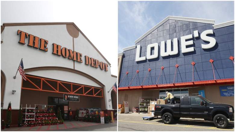 Home Depot & Lowe's for Christmas