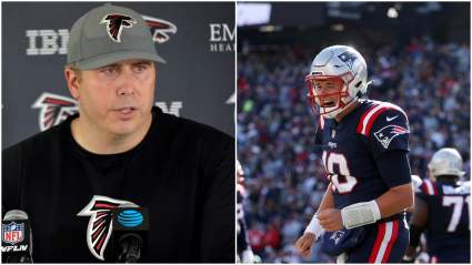 Falcons HC Arthur Smith Dodges Question on Patriots’ QB Mac Jones