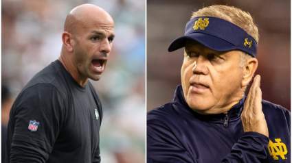 Jets’ Head Coach Robert Saleh Swears He’ll Never Be Like Brian Kelly