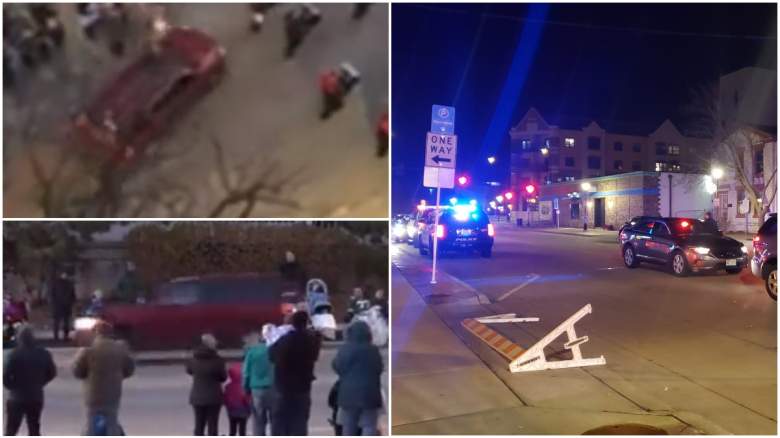 Waukesha parade videos show red truck [GRAPHIC]