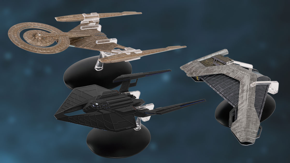 Three of the newest ships from HERO Collector
