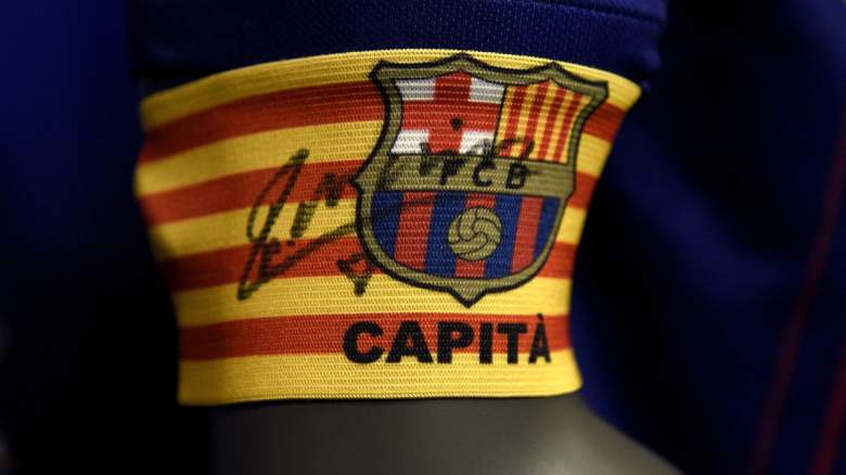 Barcelona captain's armband