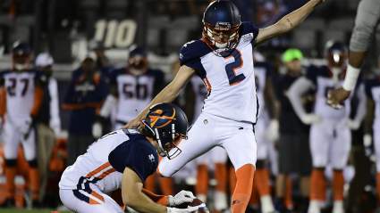 Chiefs Sign Former AAF Standout Kicker: Report