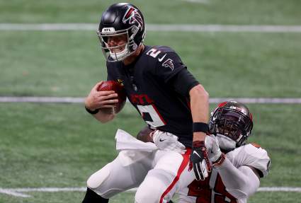 NFL Twitter Reacts to Matt Ryan Taking a Beating in Falcons vs. Buccaneers