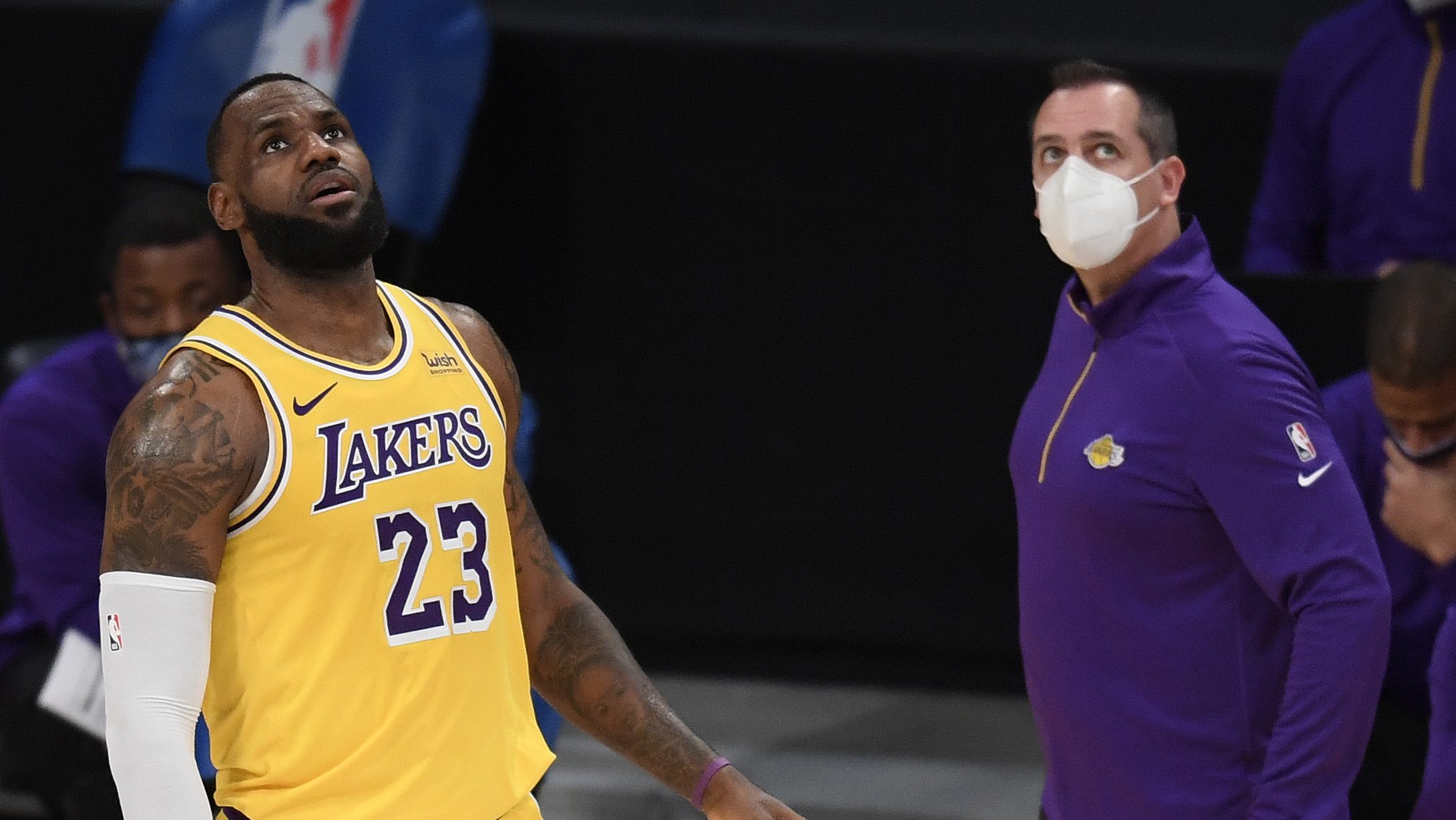Backstage' Video Shows Lakers Plan on LeBron, Lineups