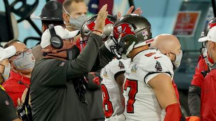 Bruce Arians Keeps Calling out Buccaneers Star Rob Gronkowski