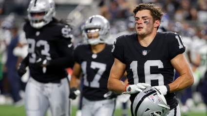 Raiders Sign Recently Released Rookie WR, Cut Speedster to Make Room