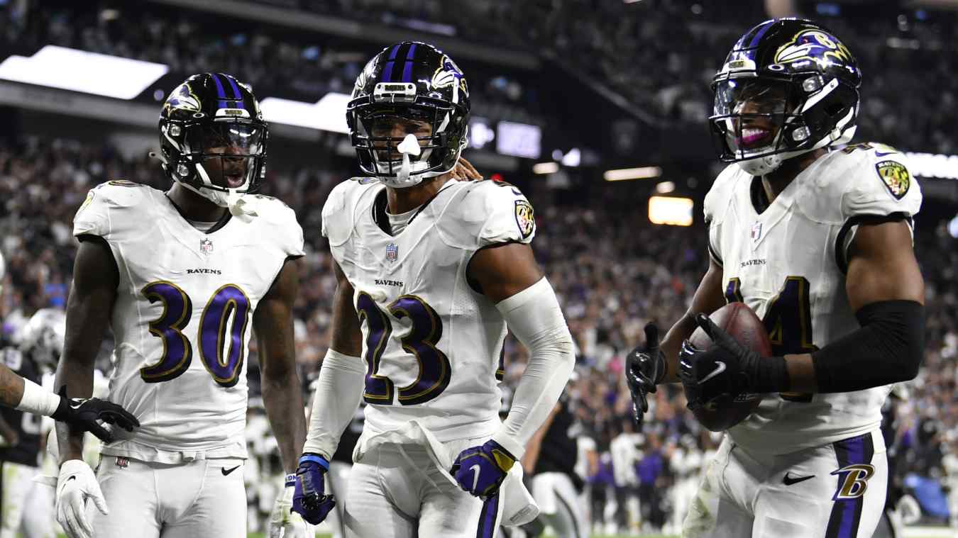 Ravens' Starting Cornerback, 2021 Interception Leader Signs With Raiders