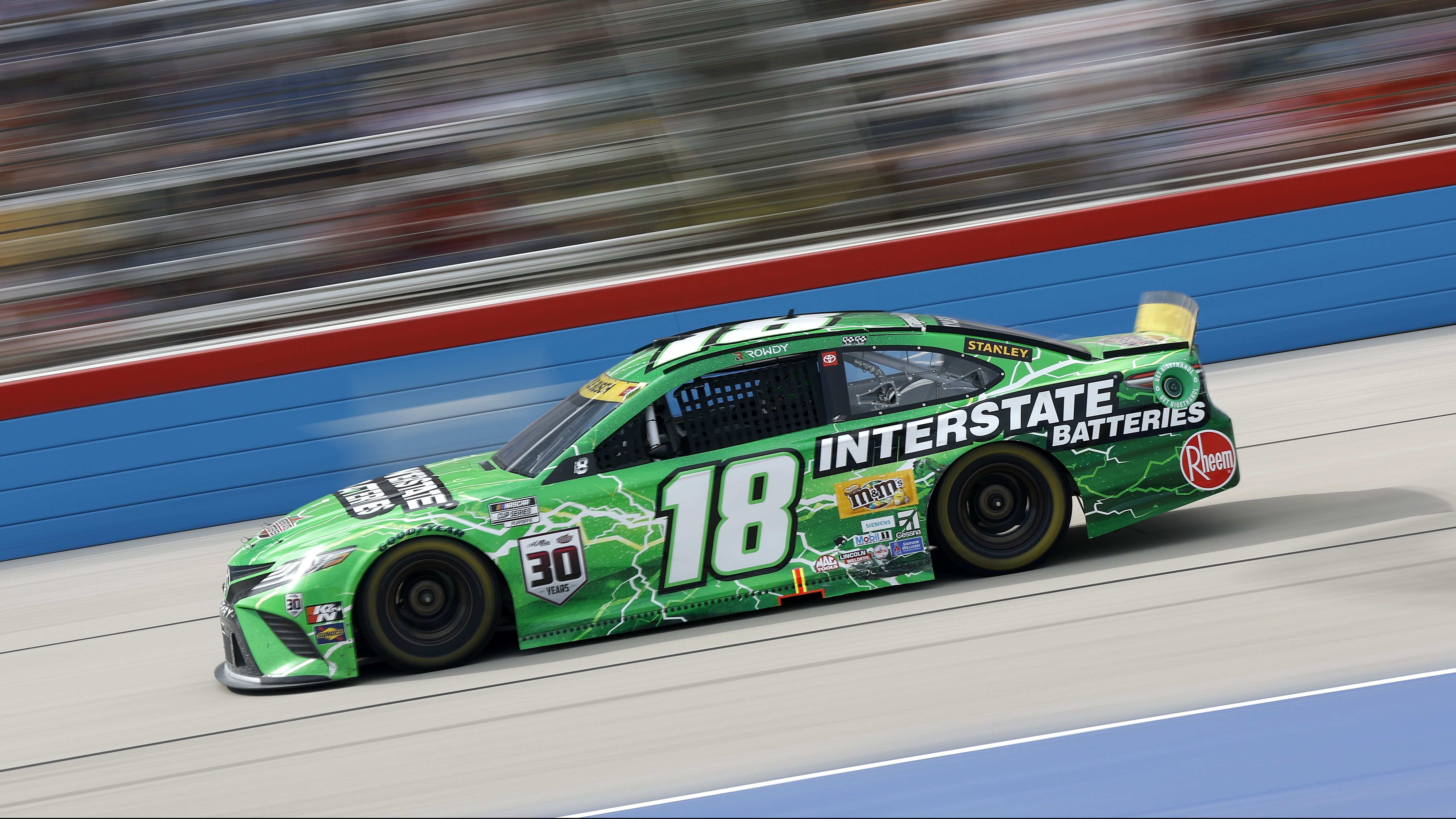 Joe Gibbs Racing Shows Off Interstate Batteries Scheme