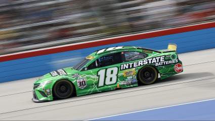 Joe Gibbs Racing Shows Off New Interstate Batteries Scheme