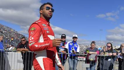 Bubba Wallace Kicks off the Holidays With Massive Toy Drive