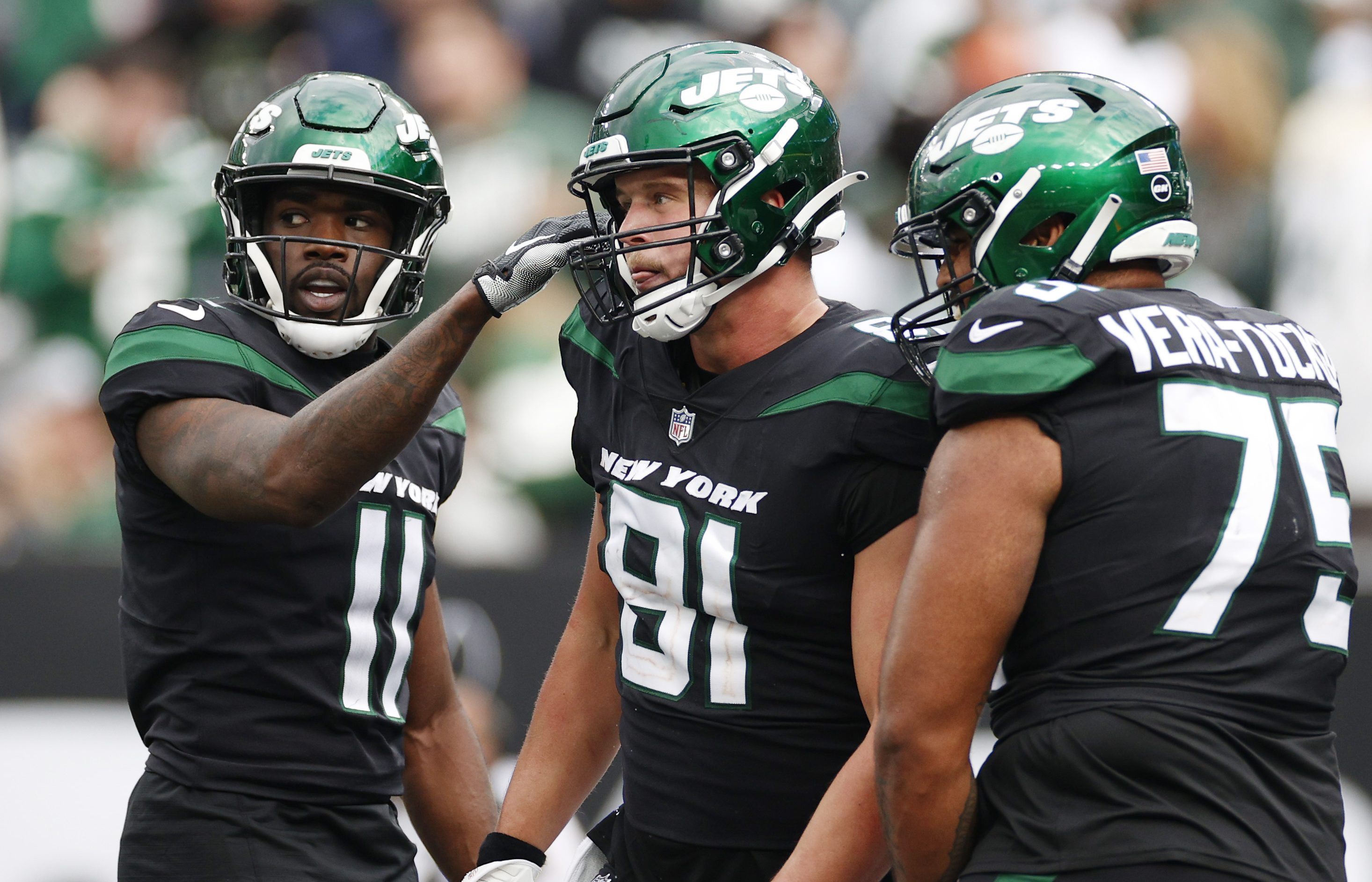 New York Jets wide receiver Mecole Hardman Jr. (6) in action