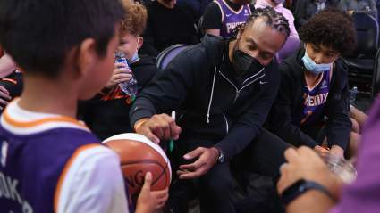 Larry Fitzgerald Celebrates as Cardinals & Suns ‘Bring Respect to the Valley’