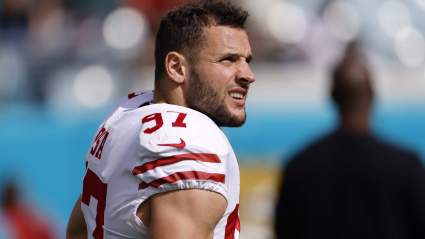49ers DE Nick Bosa on the Cusp of NFL History With His Brother