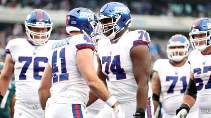 Giants Coach Gives Blunt Reason for Touted Draft Pick Riding the Bench